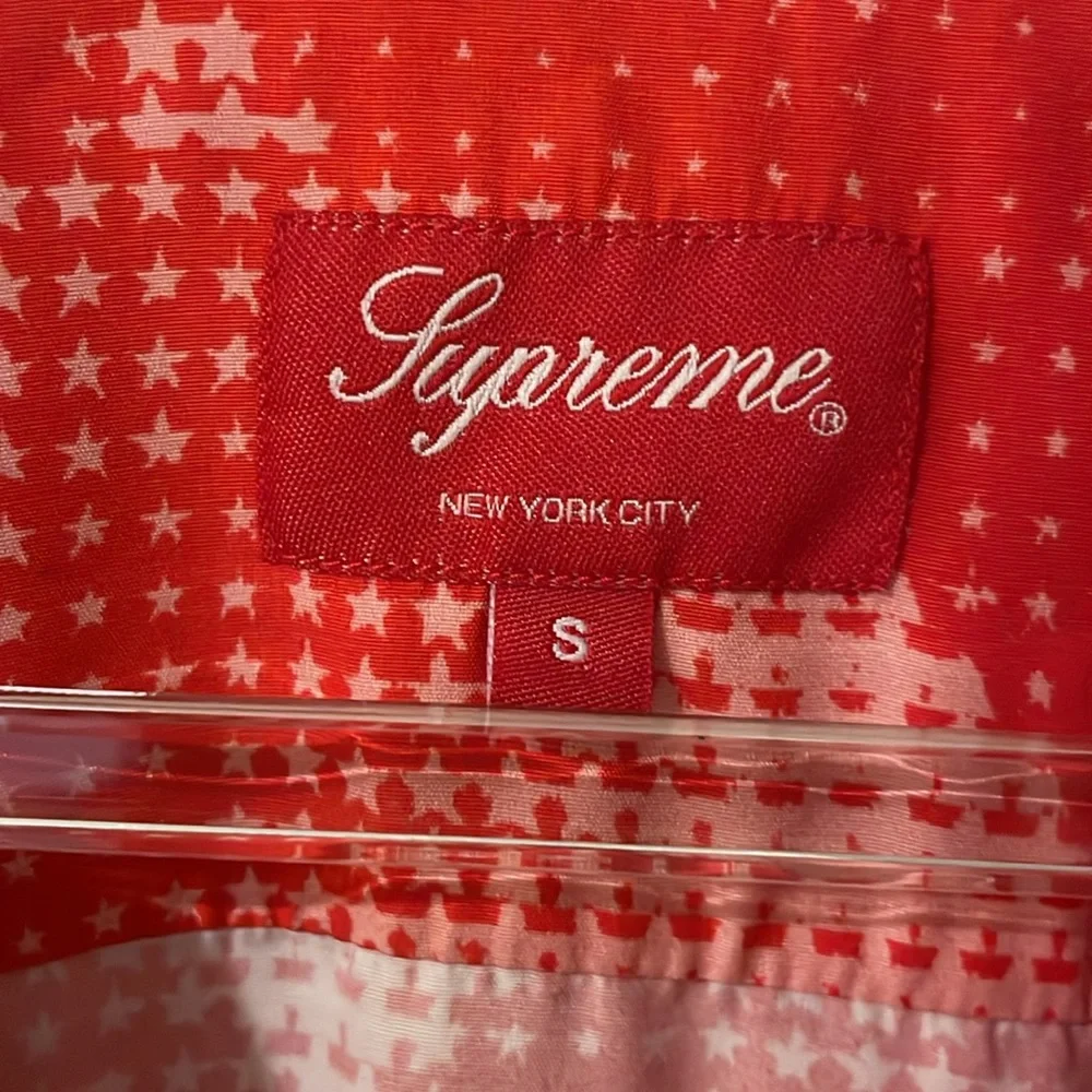 Supreme NYC Red Short Sleeve Lil Kim Collaboration. - Picture 6 of 10
